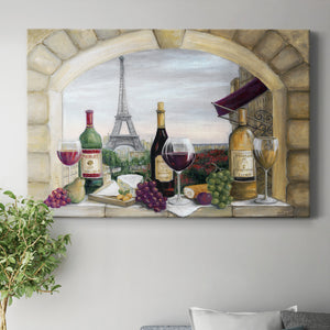 Paris Delight Premium Gallery Wrapped Canvas - Ready to Hang