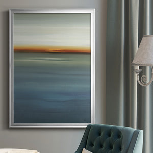 Beside the Blue I Premium Framed Print - Ready to Hang