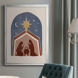 Boho Nativity I Premium Framed Print - Ready to Hang