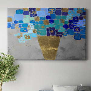 Blue Love Premium Gallery Wrapped Canvas - Ready to Hang