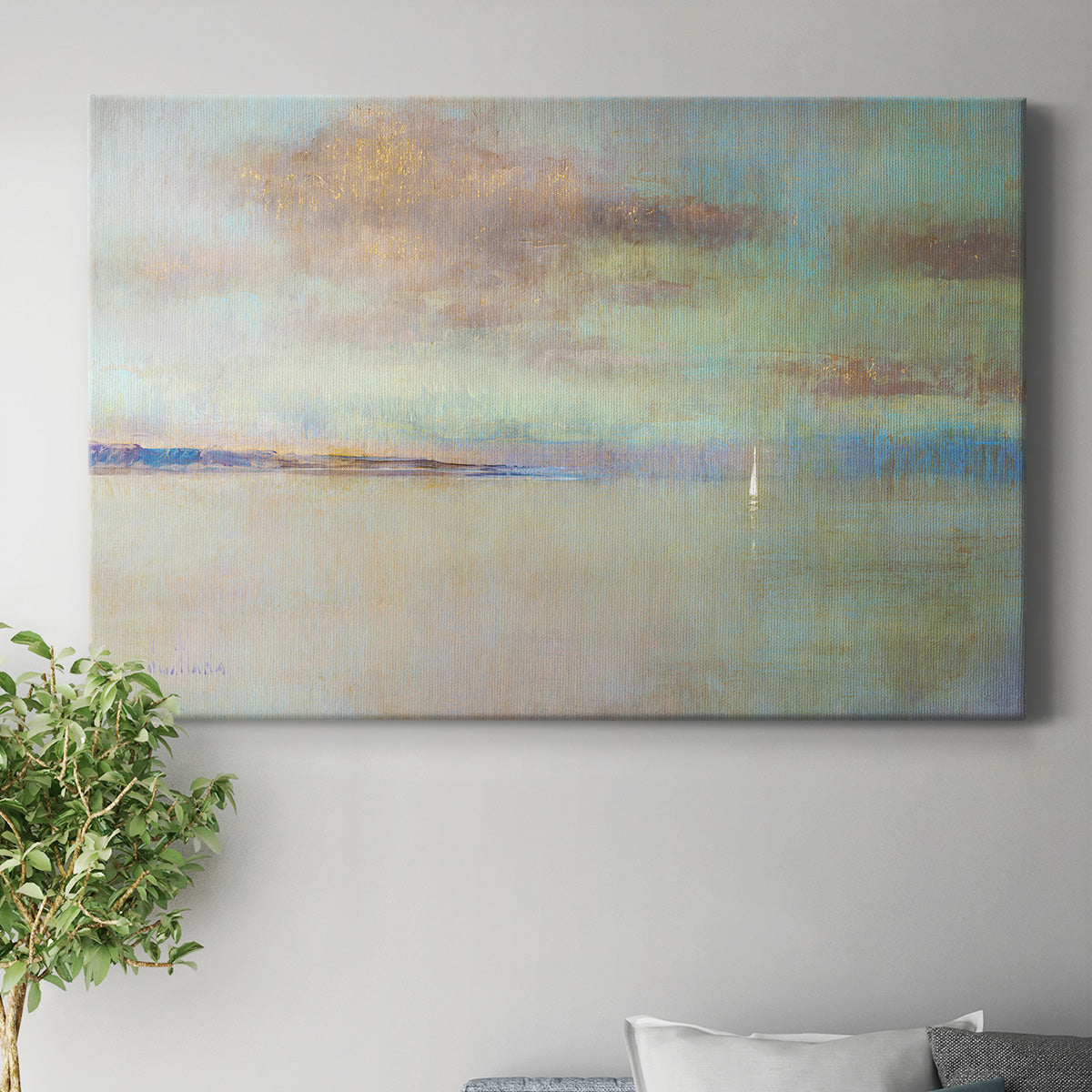August Morning Premium Gallery Wrapped Canvas - Ready to Hang