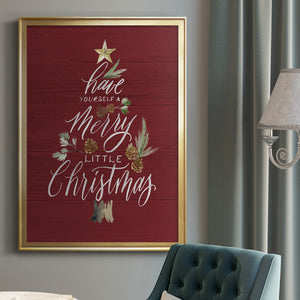 Merry Little Christmas Premium Framed Print - Ready to Hang