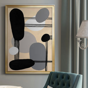 Interconnected Shapes I Premium Framed Print - Ready to Hang