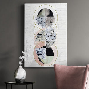 Inner Circles II Premium Gallery Wrapped Canvas - Ready to Hang