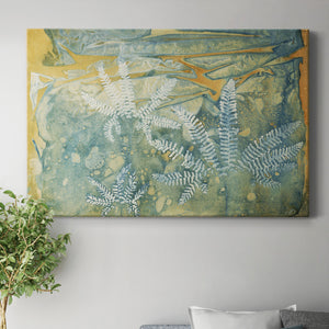 Floating Ferns Premium Gallery Wrapped Canvas - Ready to Hang