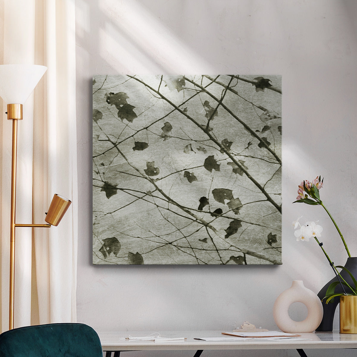 Laced Sky II-Premium Gallery Wrapped Canvas - Ready to Hang