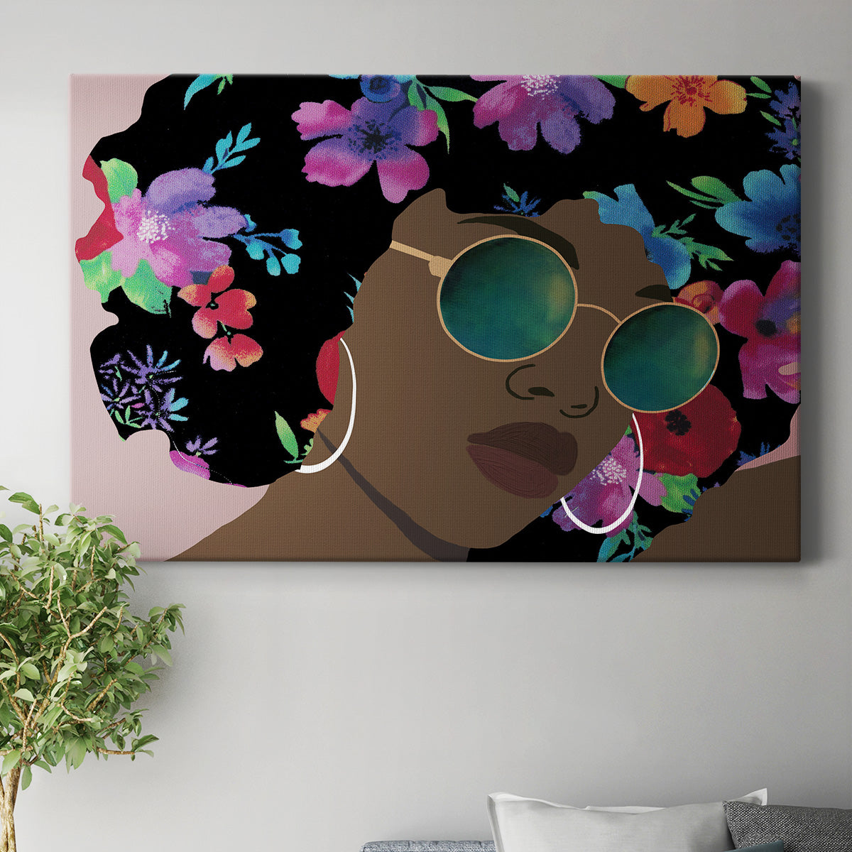 Butterfly Diva II Premium Gallery Wrapped Canvas - Ready to Hang