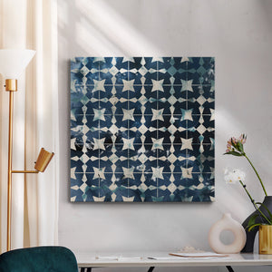 Tile-Dye I-Premium Gallery Wrapped Canvas - Ready to Hang
