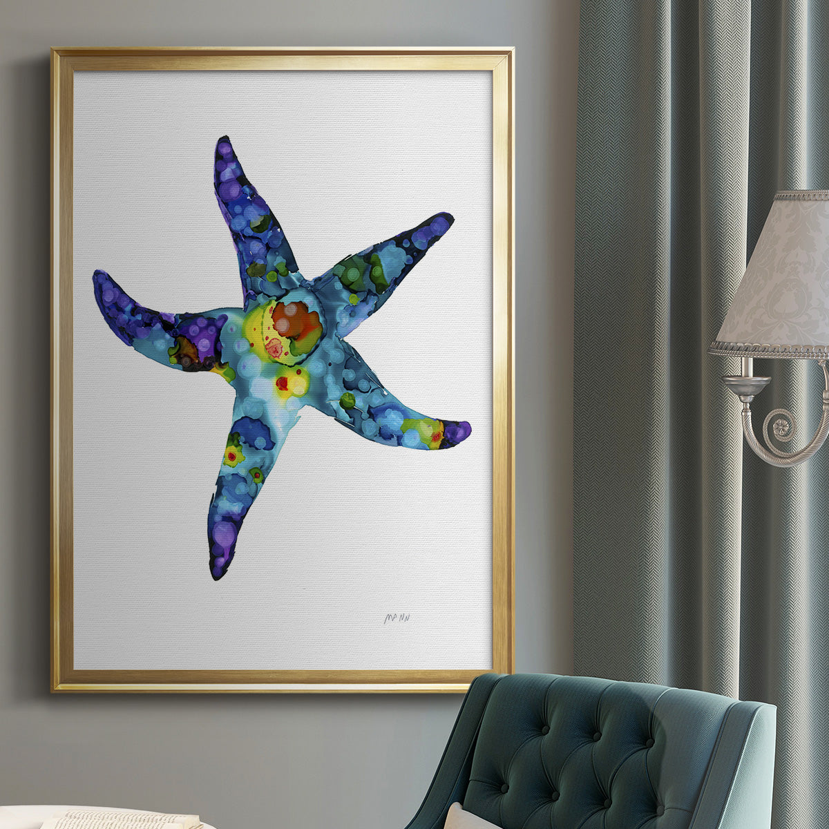 Sea Star Premium Framed Print - Ready to Hang