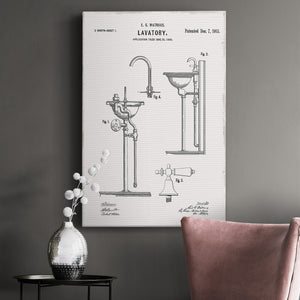 Vintage Sink II Premium Gallery Wrapped Canvas - Ready to Hang