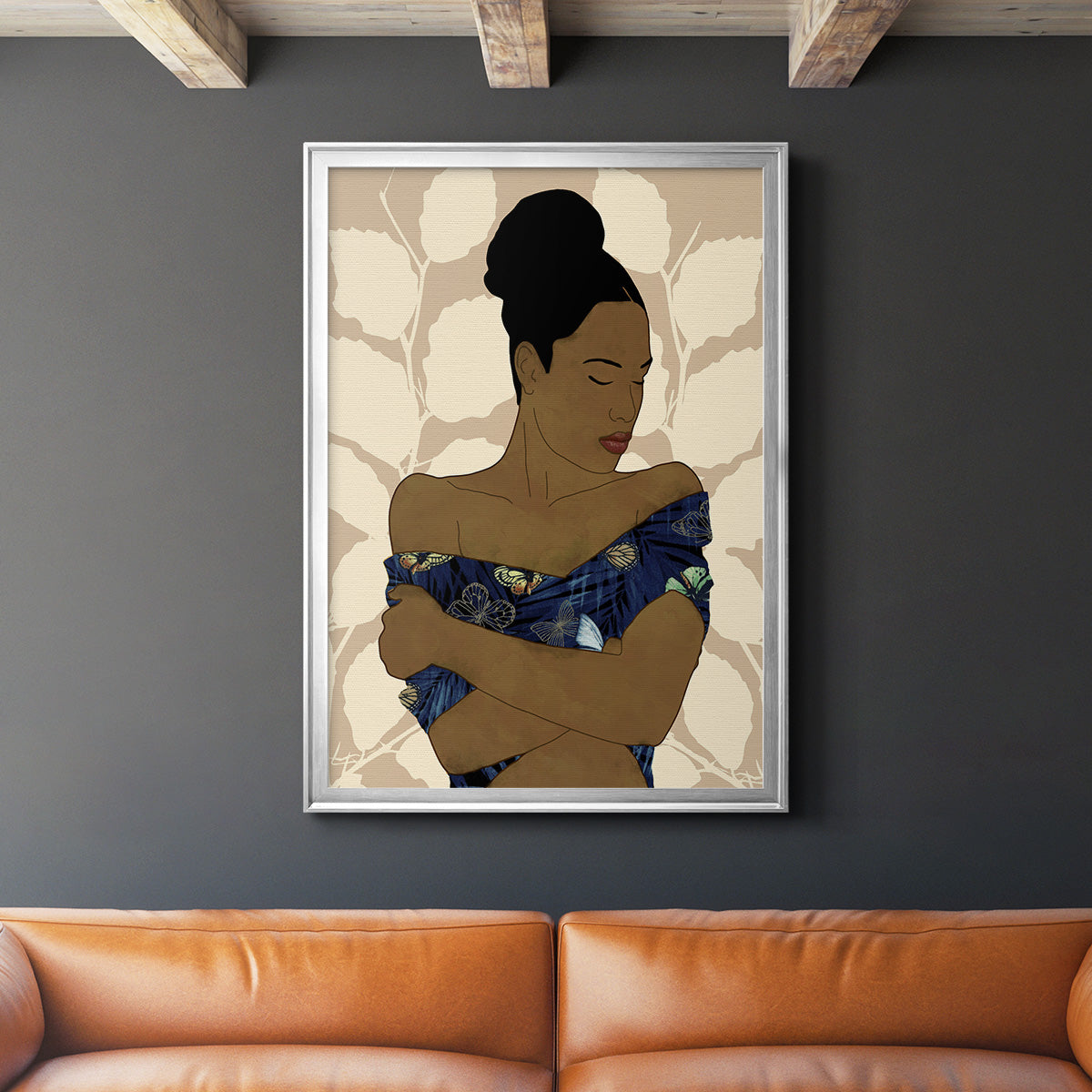 Ethnic Beauty II Premium Framed Print - Ready to Hang