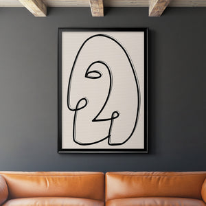 Face It II Premium Framed Print - Ready to Hang