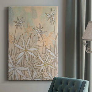 Embellished Starburst Bloom II Premium Gallery Wrapped Canvas - Ready to Hang