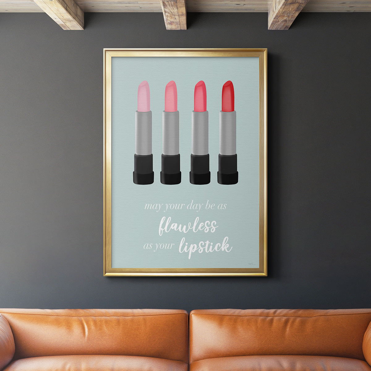Flawless Lipstick Premium Framed Print - Ready to Hang