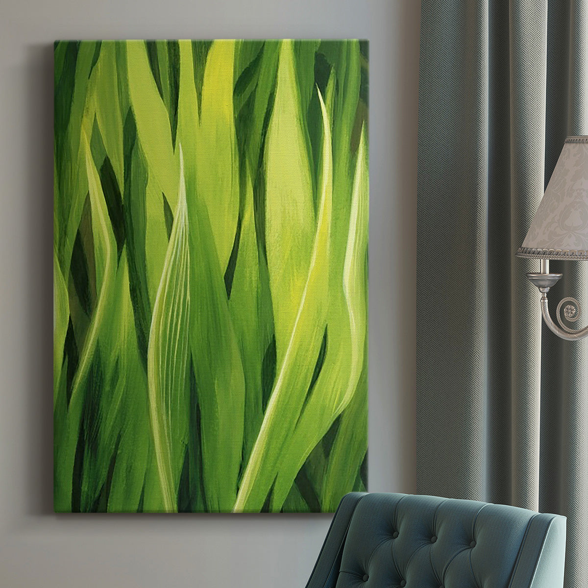 Blades of Grass II Premium Gallery Wrapped Canvas - Ready to Hang