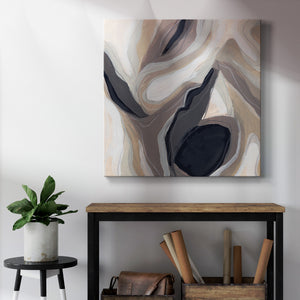Stone Ripple I-Premium Gallery Wrapped Canvas - Ready to Hang