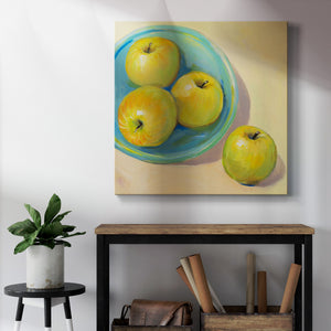 Fruit Bowl Trio II-Premium Gallery Wrapped Canvas - Ready to Hang