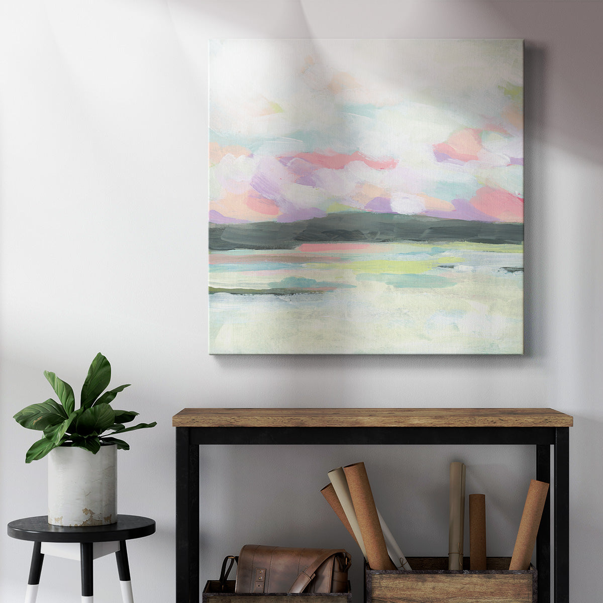 Candied Coast II-Premium Gallery Wrapped Canvas - Ready to Hang