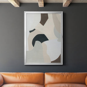 Shifting Neutrals I Premium Framed Print - Ready to Hang