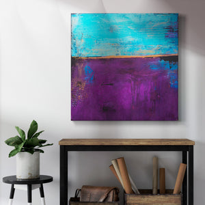 Purple Velvet-Premium Gallery Wrapped Canvas - Ready to Hang