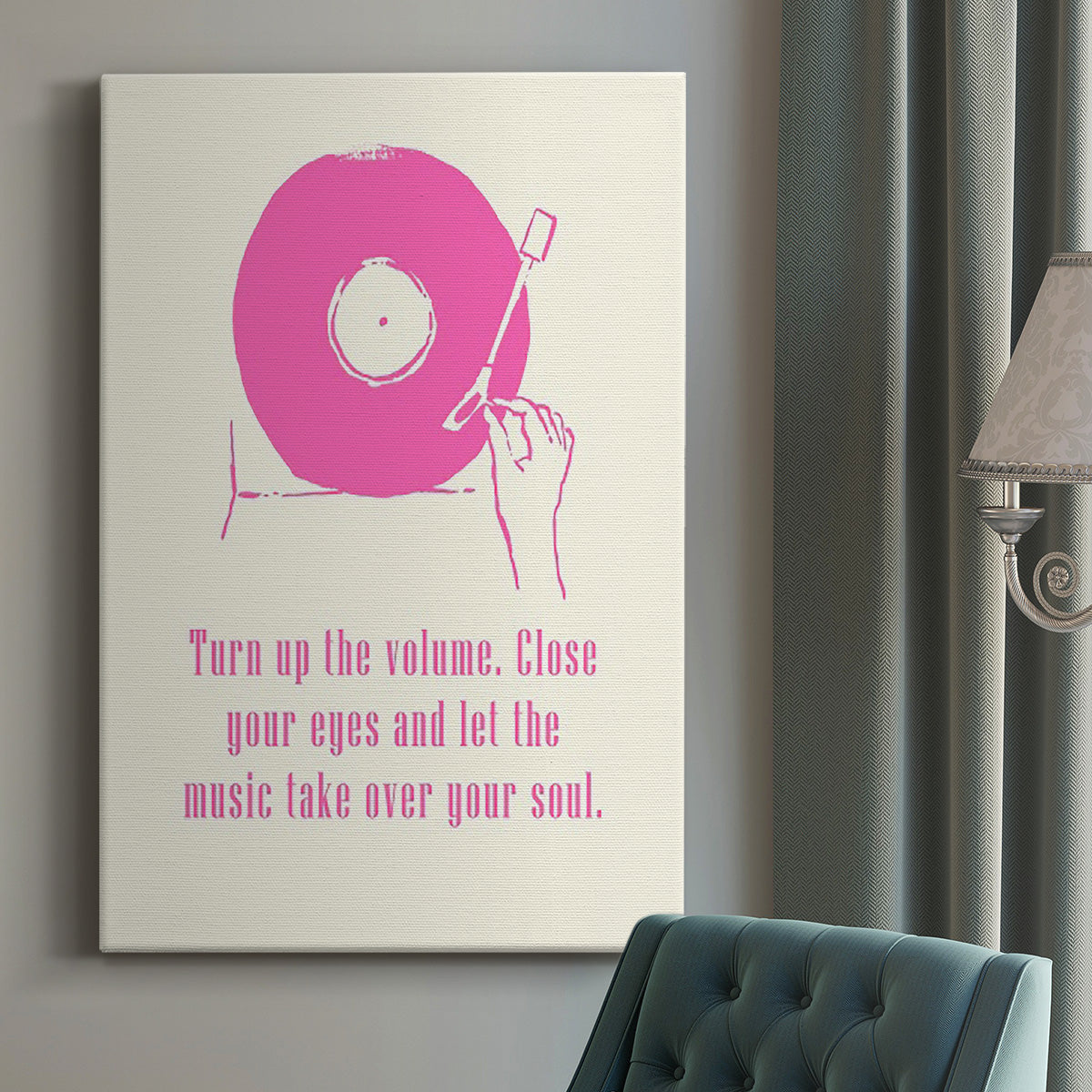 Sweet Melody III Premium Gallery Wrapped Canvas - Ready to Hang