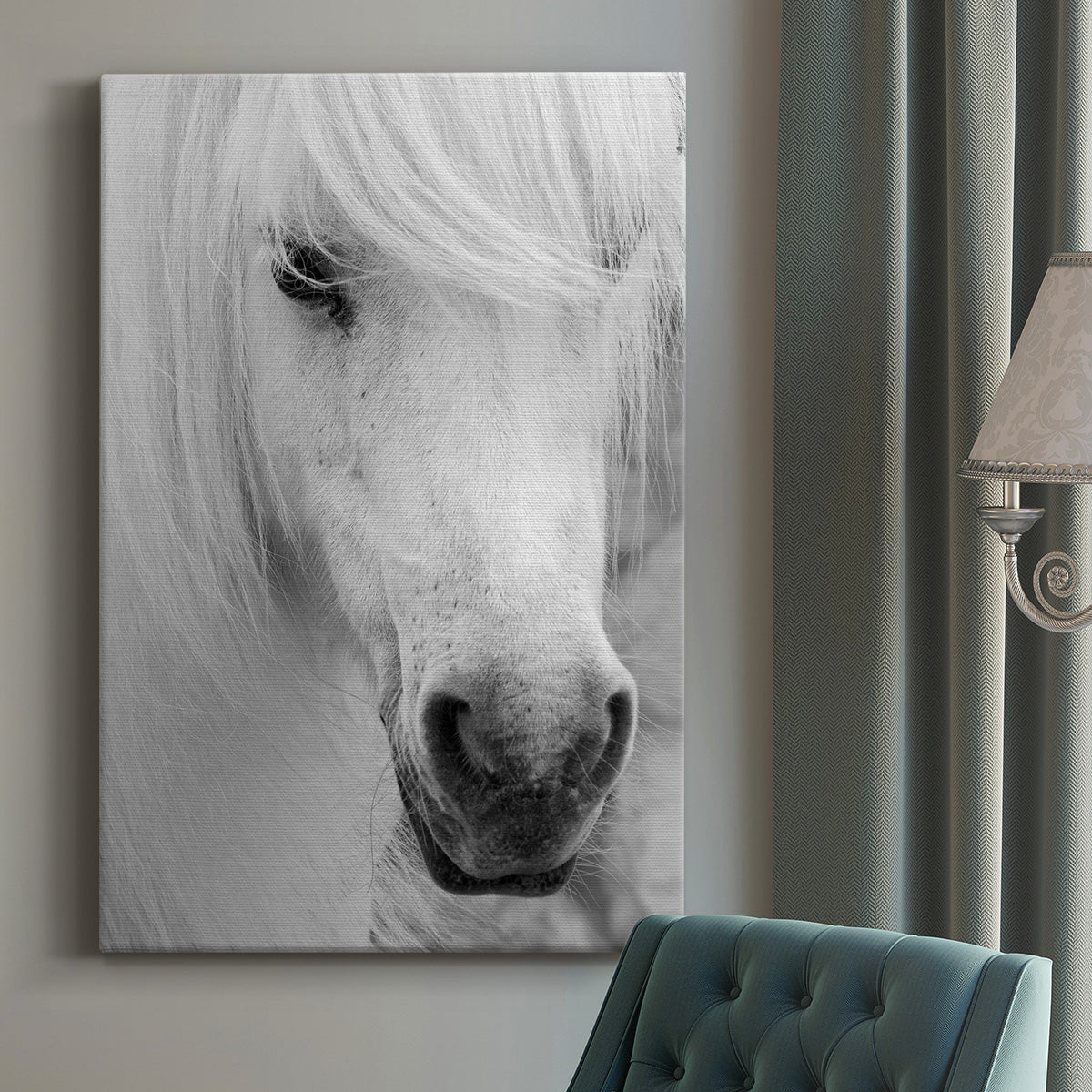 Island Pony I Premium Gallery Wrapped Canvas - Ready to Hang