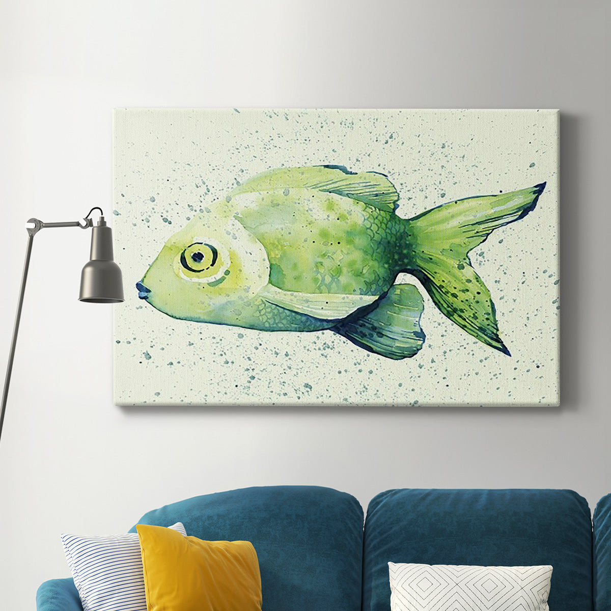 Speckled Freshwater Fish I Premium Gallery Wrapped Canvas - Ready to Hang