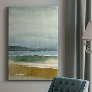 Ochre Outlook II Premium Gallery Wrapped Canvas - Ready to Hang