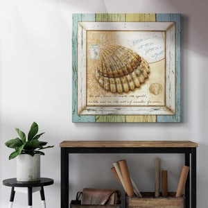 Sea Treasures V-Premium Gallery Wrapped Canvas - Ready to Hang