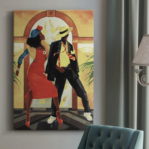 Night Out I Premium Gallery Wrapped Canvas - Ready to Hang