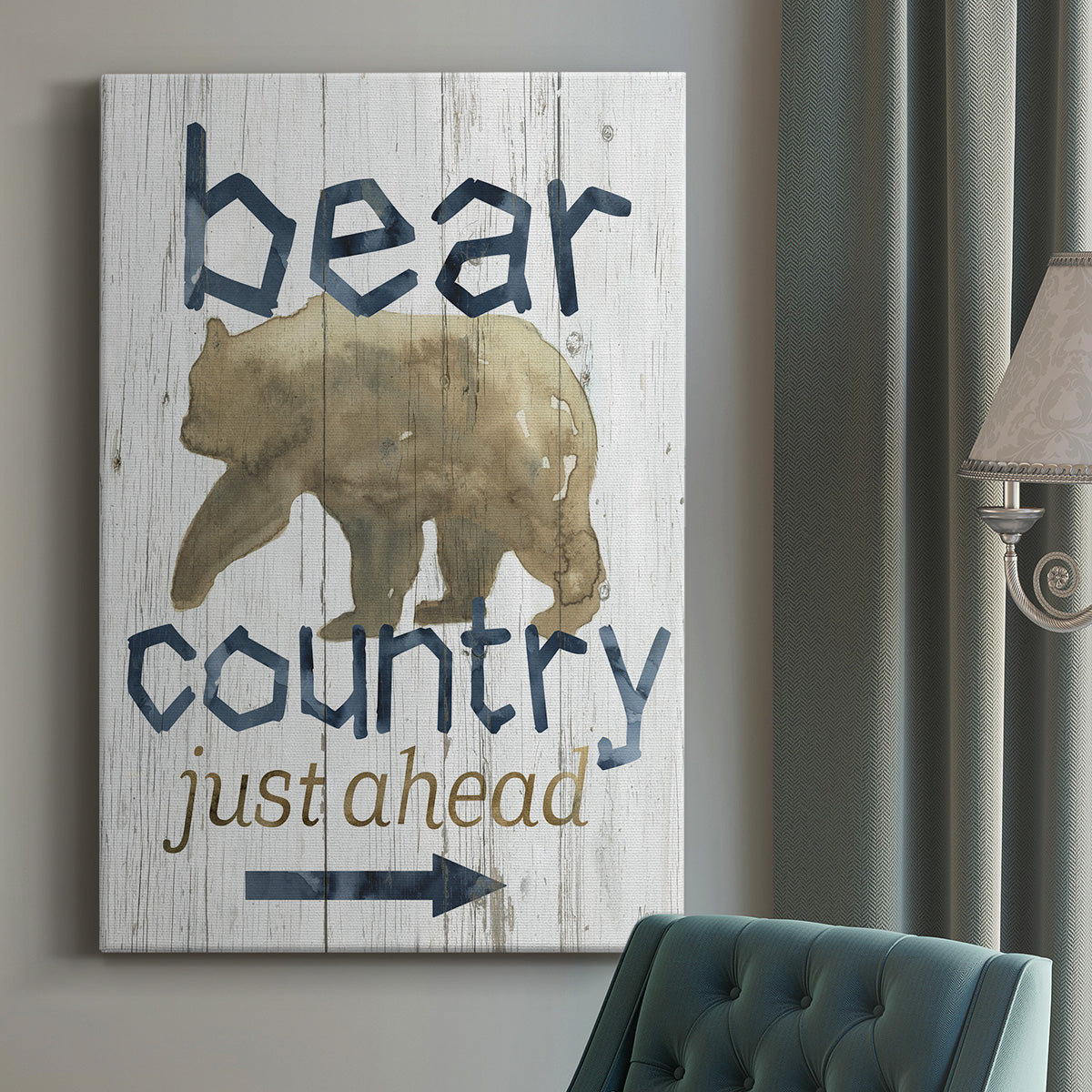 Bear Country Premium Gallery Wrapped Canvas - Ready to Hang