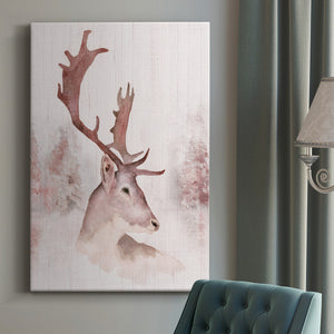 Blush Deer - Canvas Art Print
