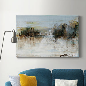 Wintery Horizon I Premium Gallery Wrapped Canvas - Ready to Hang