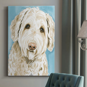 Labradoodle I Premium Gallery Wrapped Canvas - Ready to Hang