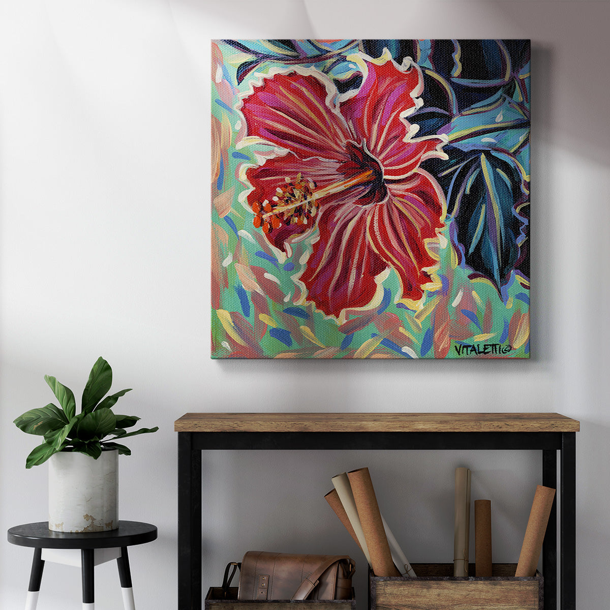 Hawaiian Beauty II-Premium Gallery Wrapped Canvas - Ready to Hang