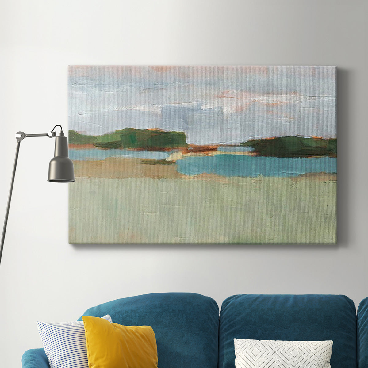 High Noon Vista Study I Premium Gallery Wrapped Canvas - Ready to Hang