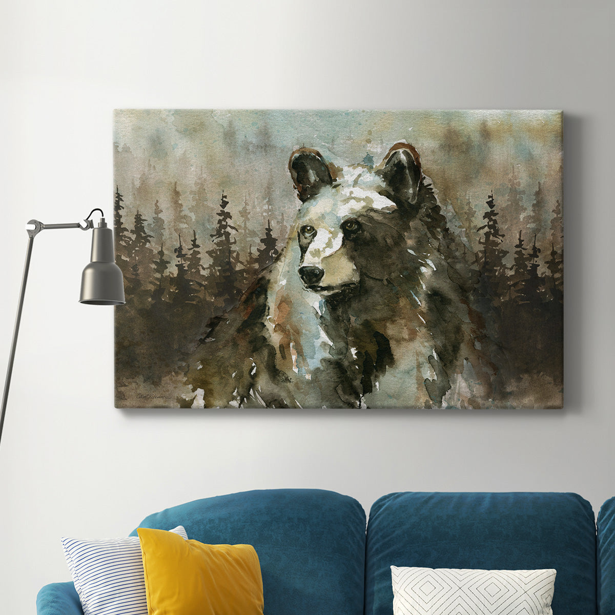 Lodge Twilight II Premium Gallery Wrapped Canvas - Ready to Hang