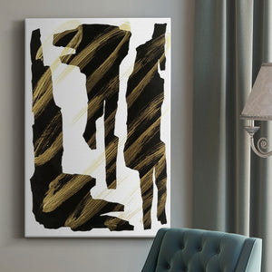 Onyx Obelisks III Premium Gallery Wrapped Canvas - Ready to Hang