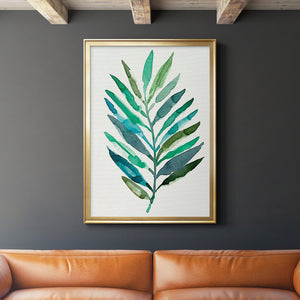 Palm Frond Flow IV Premium Framed Print - Ready to Hang