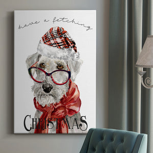 Have a Fetching Christmas Premium Gallery Wrapped Canvas - Ready to Hang