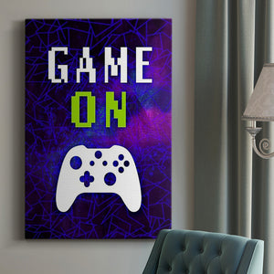 It's Game On II Premium Gallery Wrapped Canvas - Ready to Hang