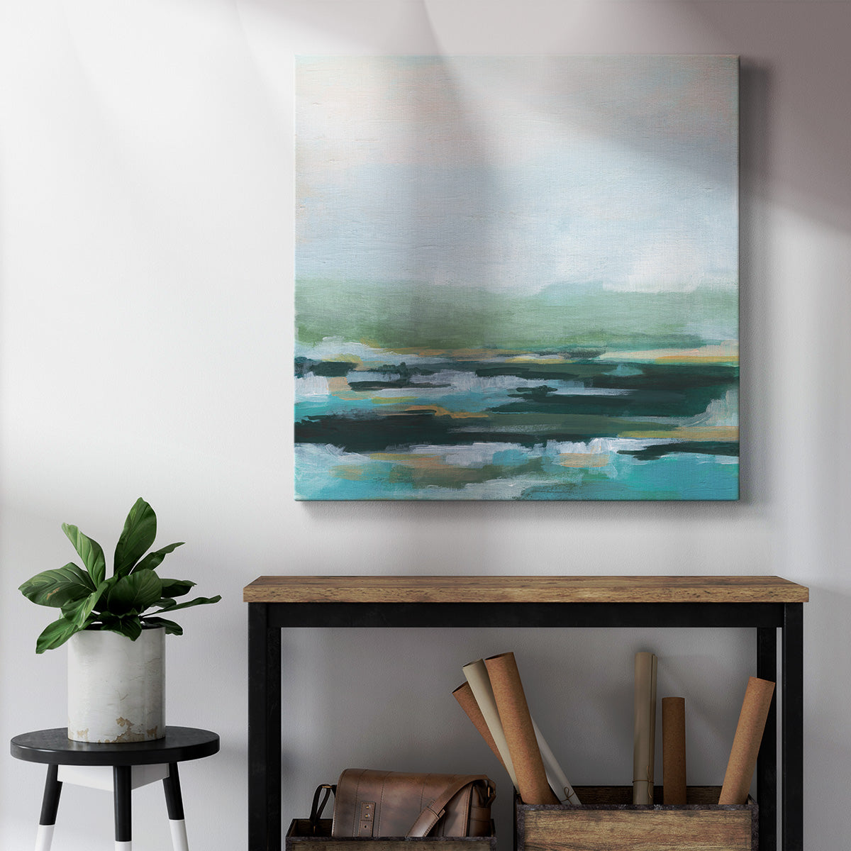 Misty Inlet I-Premium Gallery Wrapped Canvas - Ready to Hang