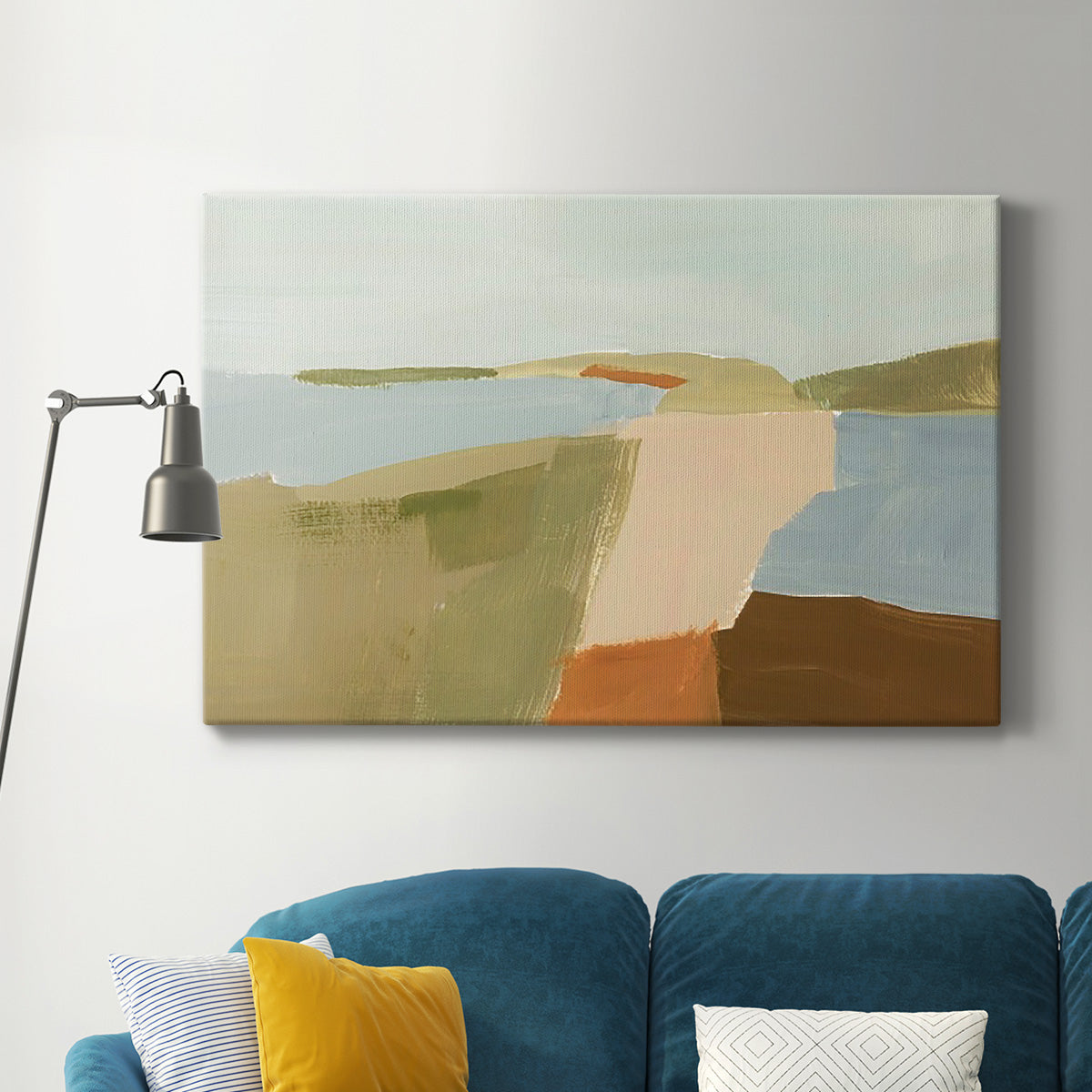 Stacked Landscape II Premium Gallery Wrapped Canvas - Ready to Hang