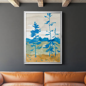 Cerulean Spruce II Premium Framed Print - Ready to Hang