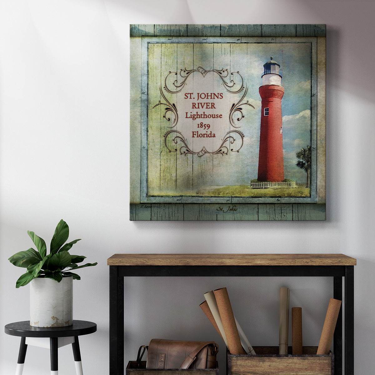 Florida Lighthouse XI-Premium Gallery Wrapped Canvas - Ready to Hang