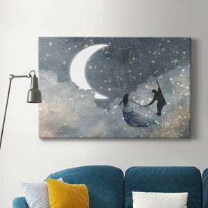 Celestial Love I Premium Gallery Wrapped Canvas - Ready to Hang