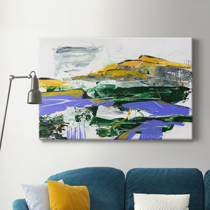 Silent Mountain VI Premium Gallery Wrapped Canvas - Ready to Hang