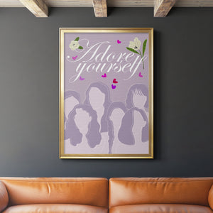 Happy Galentine's Day Collection B Premium Framed Print - Ready to Hang