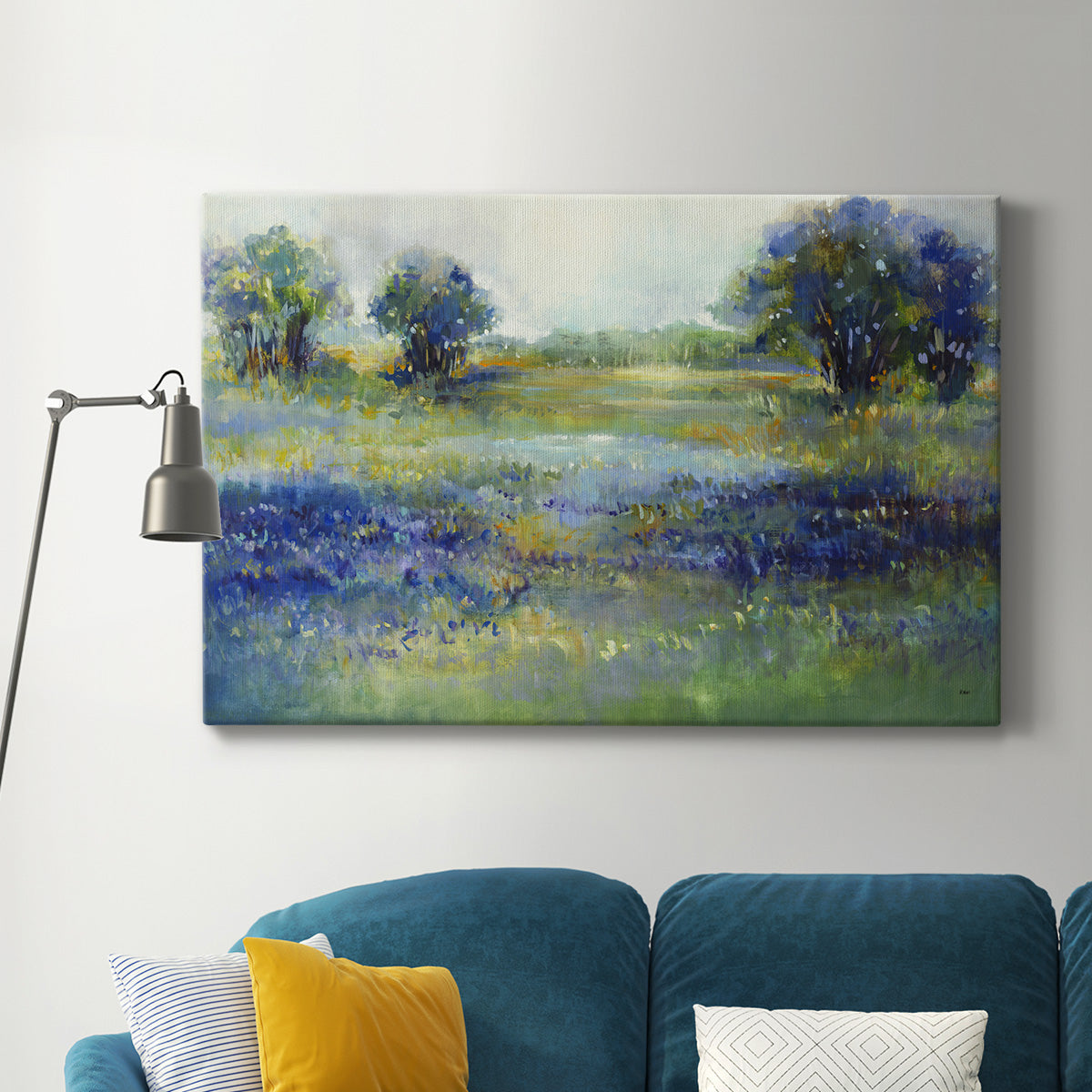 Wildflower View Premium Gallery Wrapped Canvas - Ready to Hang