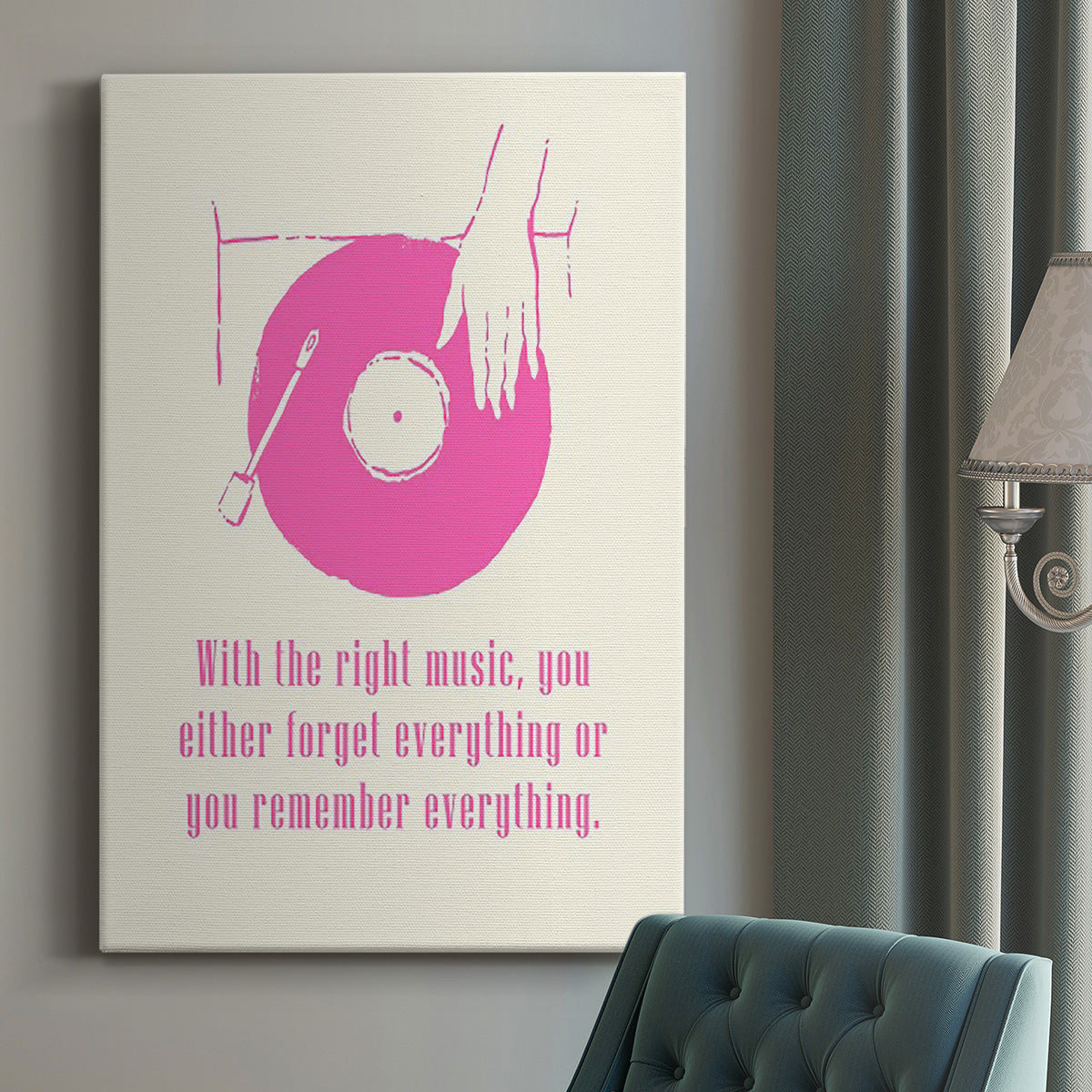 Sweet Melody I Premium Gallery Wrapped Canvas - Ready to Hang